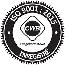 ISO 9001 : 2015 - Enregistré